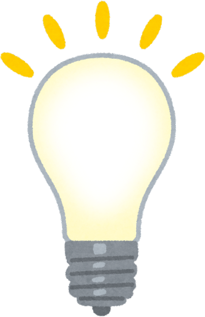 Illustration of a Glowing Light Bulb